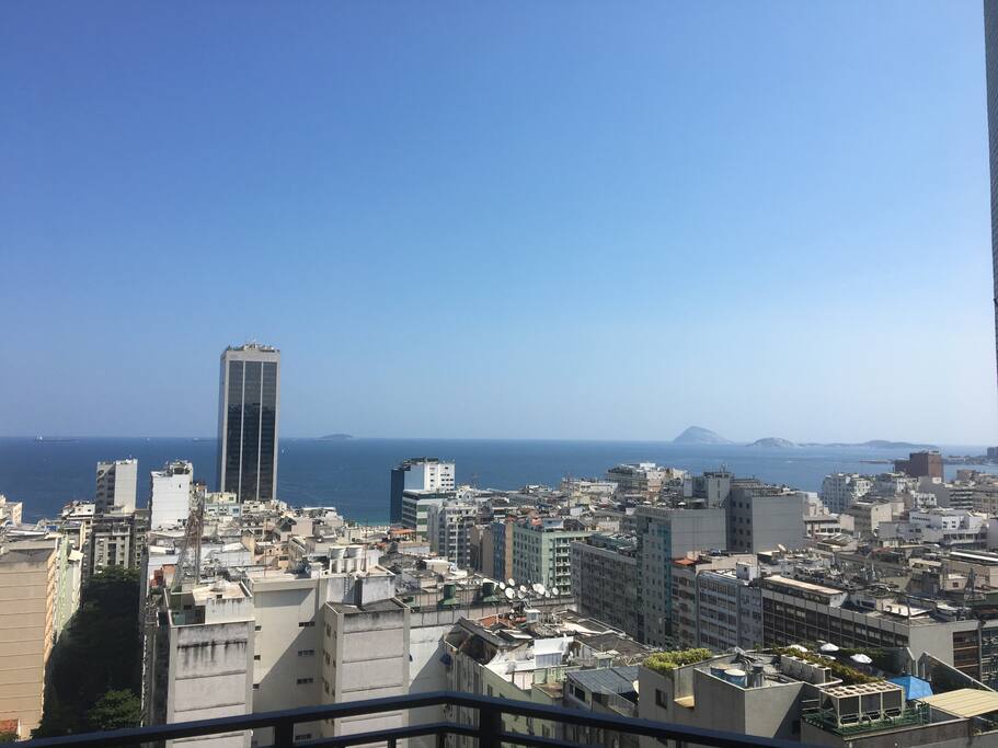 vista espetacular de Copacabana - spetacular view of Copacabana
