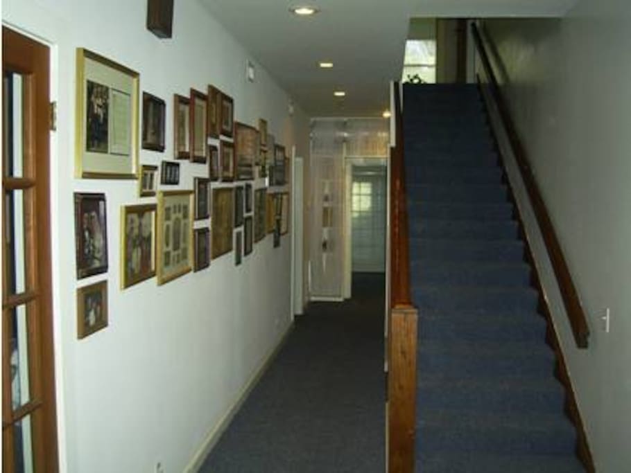 Hallway entrance with picture wall (Main House