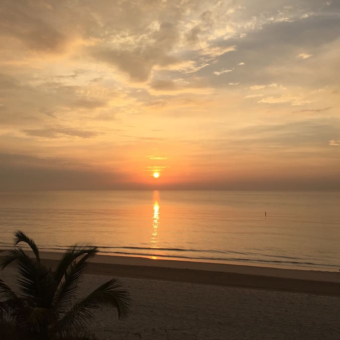 Sunrise in the morning