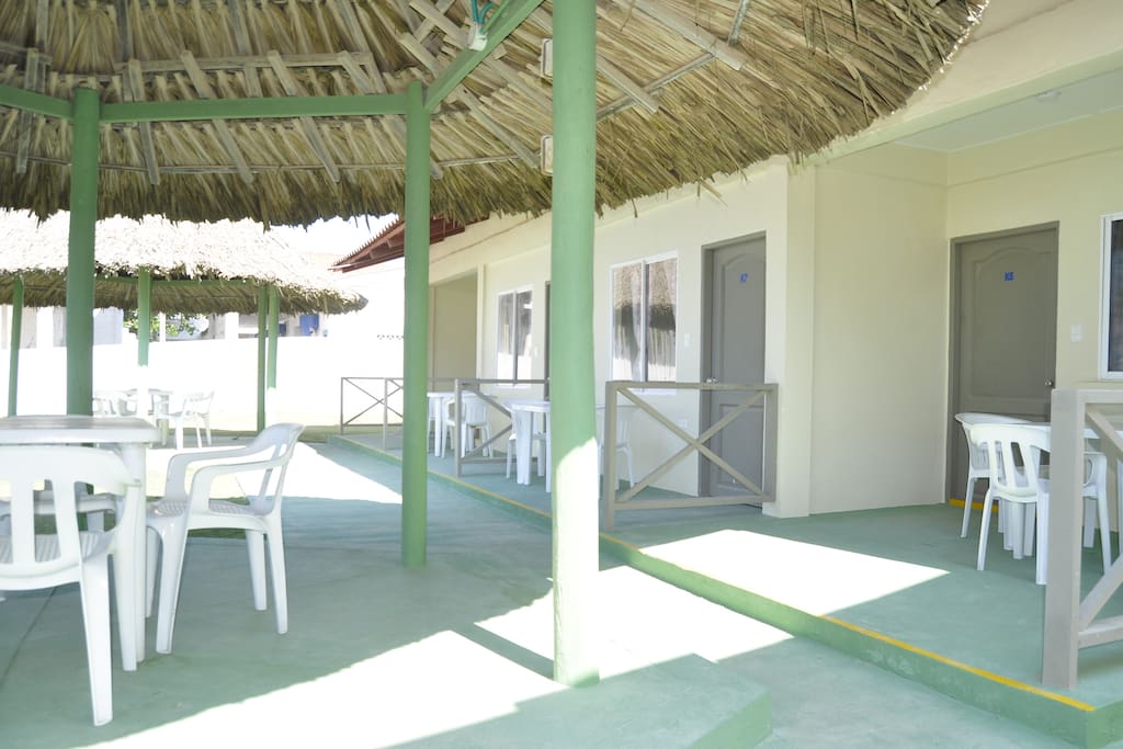 kiosko de las habitaciones , sirve para comedor exterior