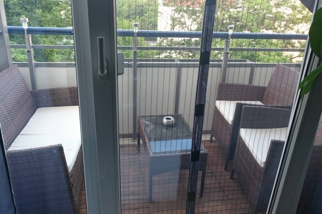 Balkon zum Hof