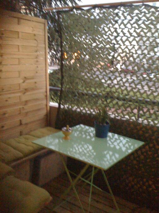 une terrasse