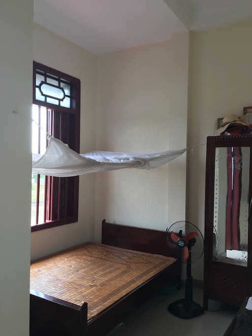 bedroom with bed