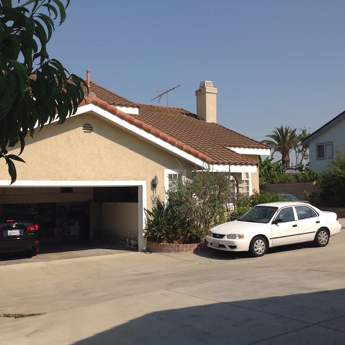 Own private parking on driveway or garage ( safe & free )