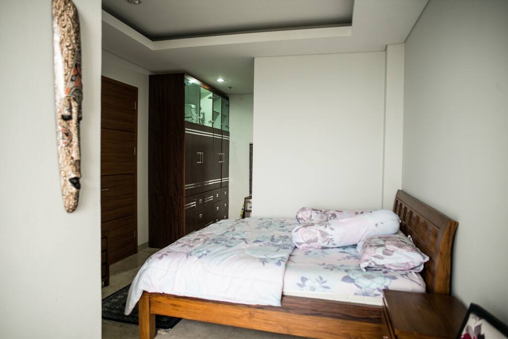 Master bedroom with large closet