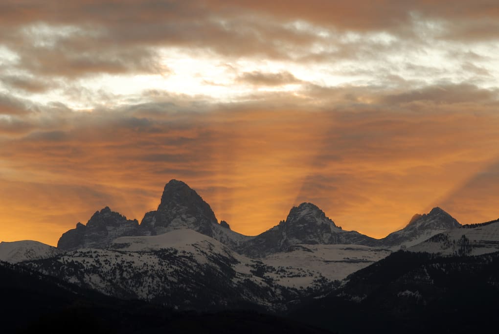 Sunrise from the front porch
