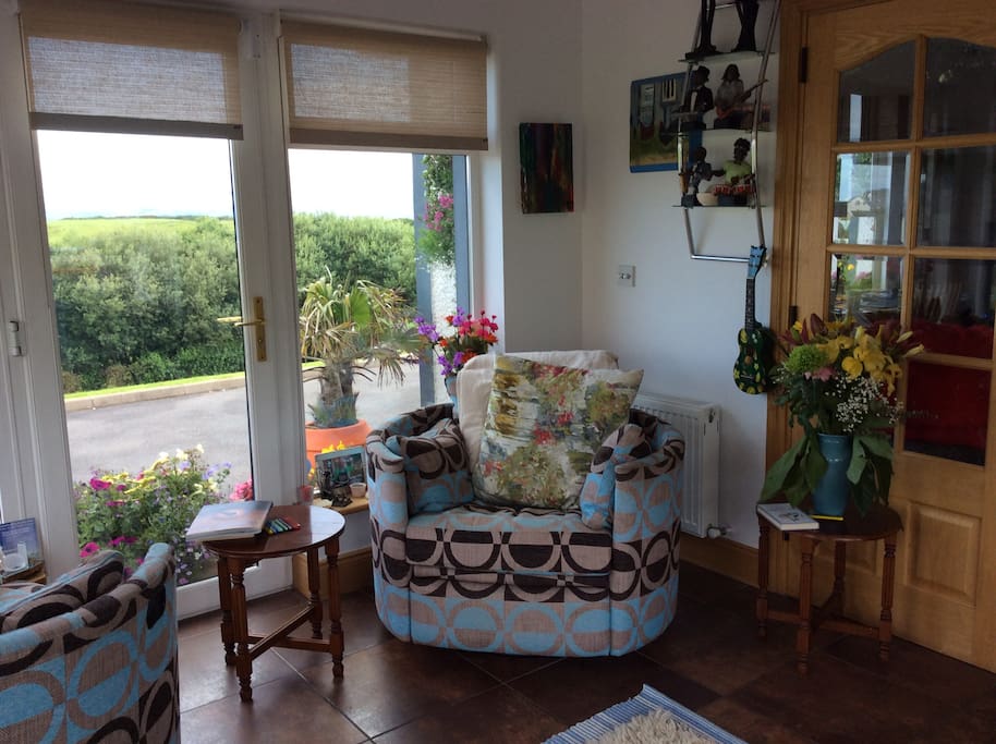 Relax in the conservatory