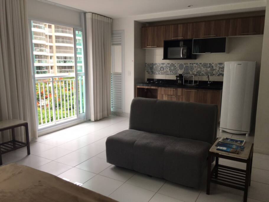 Flat Living room and kitchen
