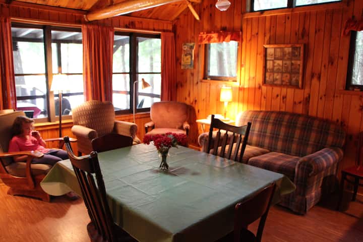Waterfront Housekeeping Charming Cabin - Pets Ok - Saranac Lake, NY