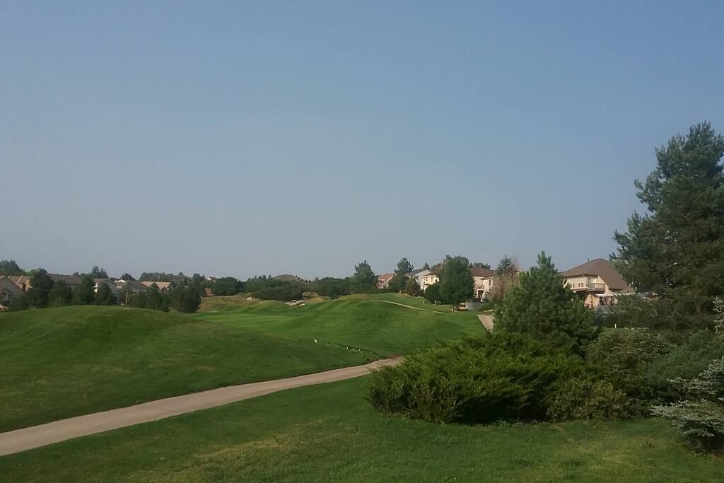 On the 4th Fairway of private golf course incredible views