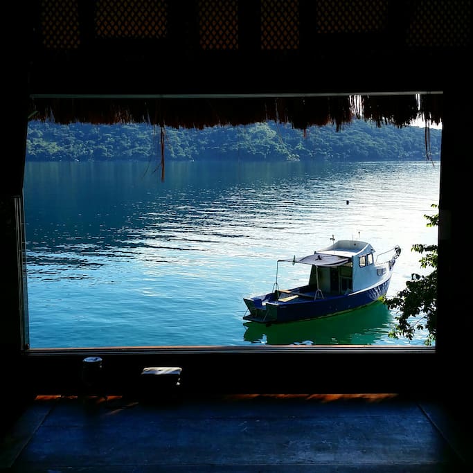 View from one of the second floor rooms