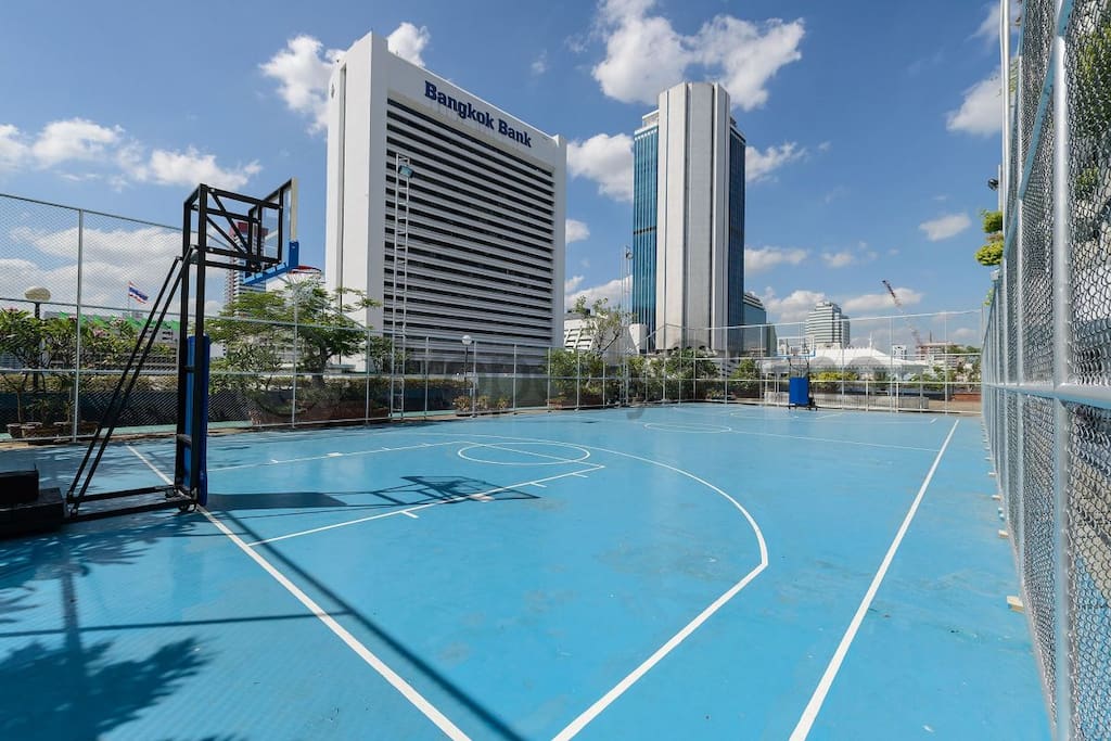 Full-Sized Basketball courts
