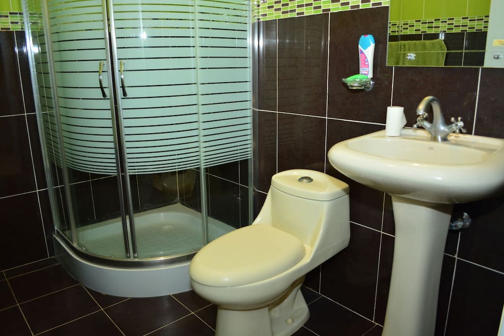 Bathroom of one of the bedrooms
