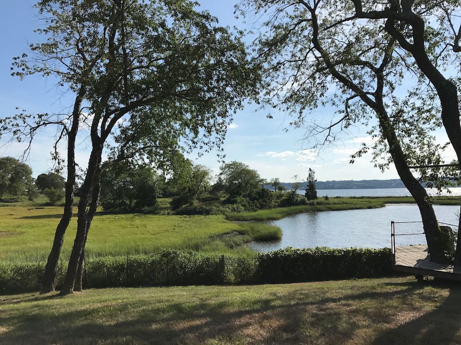 from deck and porch