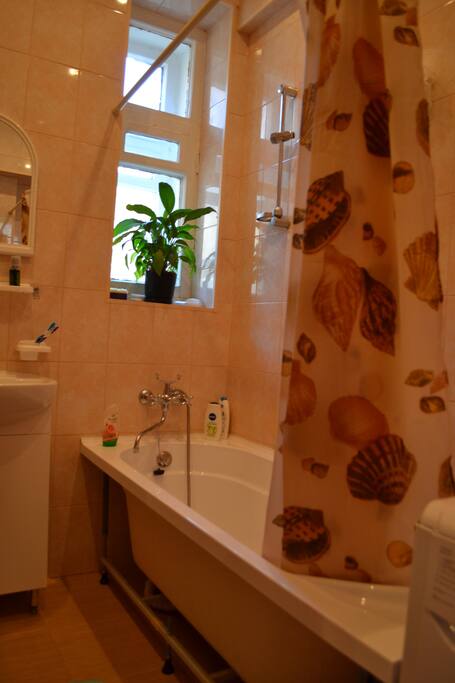 The bathroom