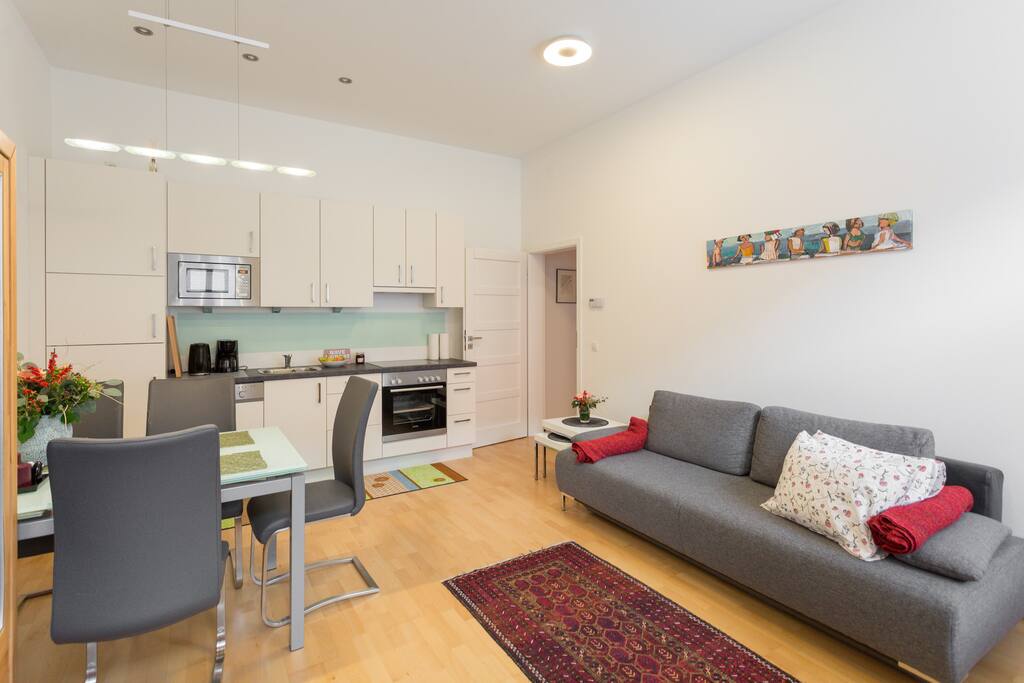 Ausziehbares Sofa als zusätzlicher Schlafplatz
