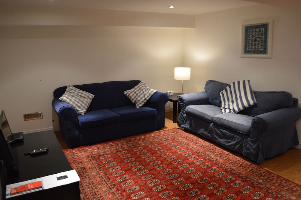 Large, comfortable sitting area