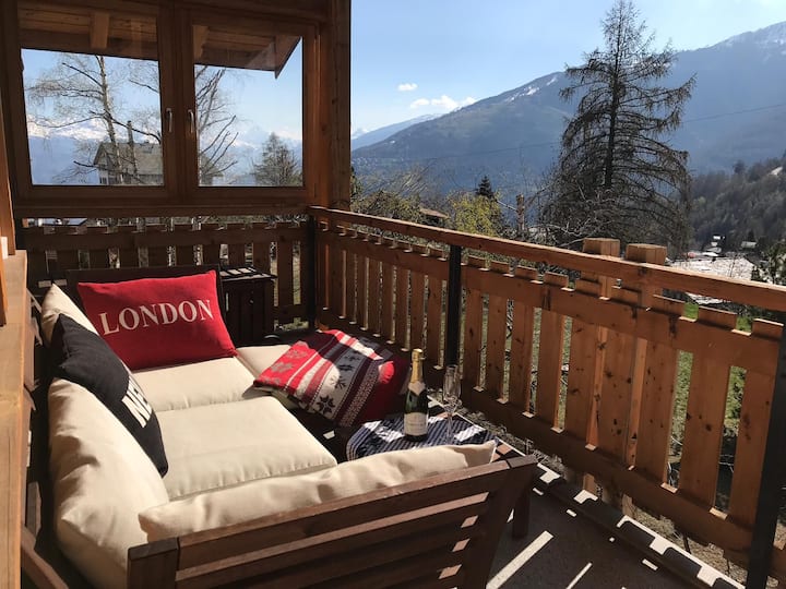 Bel Appartement Style Chalet - Nendaz