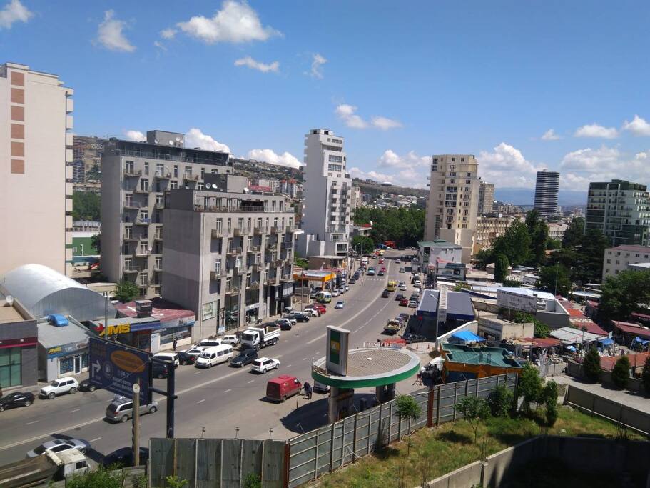 View from balcony