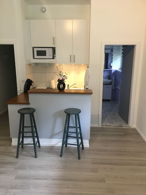 Coin kitchenette