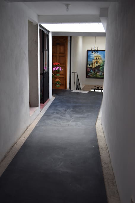 Corridor to the room