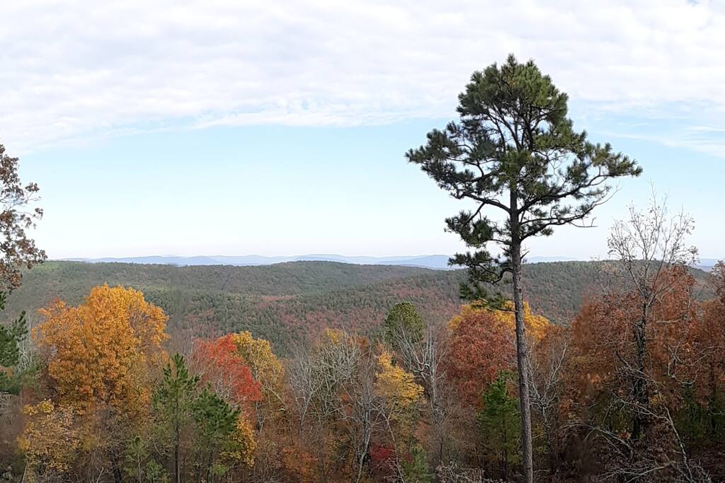 Scenic Stargazers Retreat Cabins for Rent in Talihina, Oklahoma