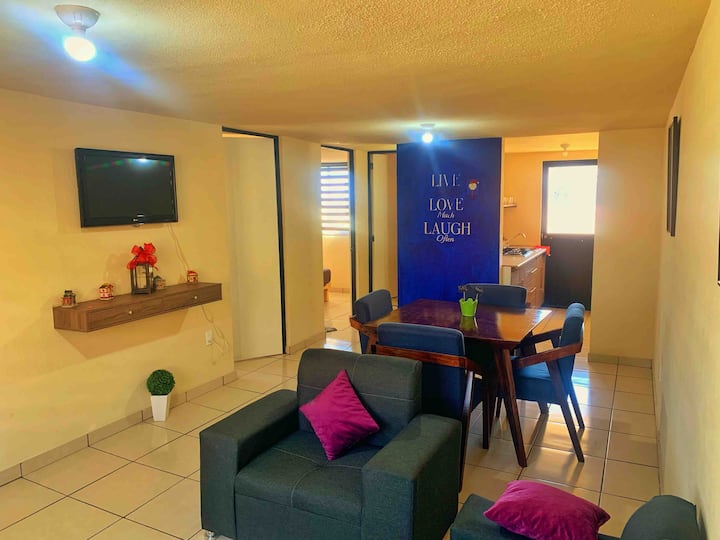 Alojamiento entero,cómodo y acogedor departamento Apartotel en renta