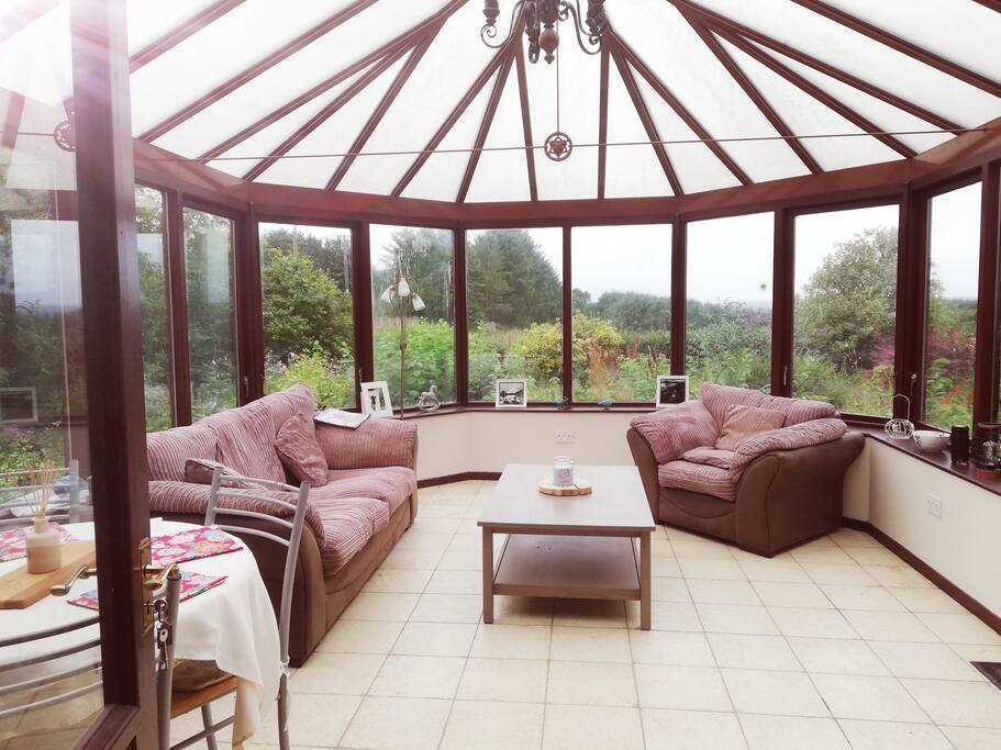 Guests will have sole use of the conservatory to relax in and enjoy open views of beautiful Aberdeenshire.