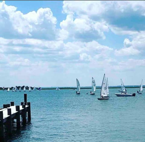 On the Bay,  Private Dock & Sunset Views!