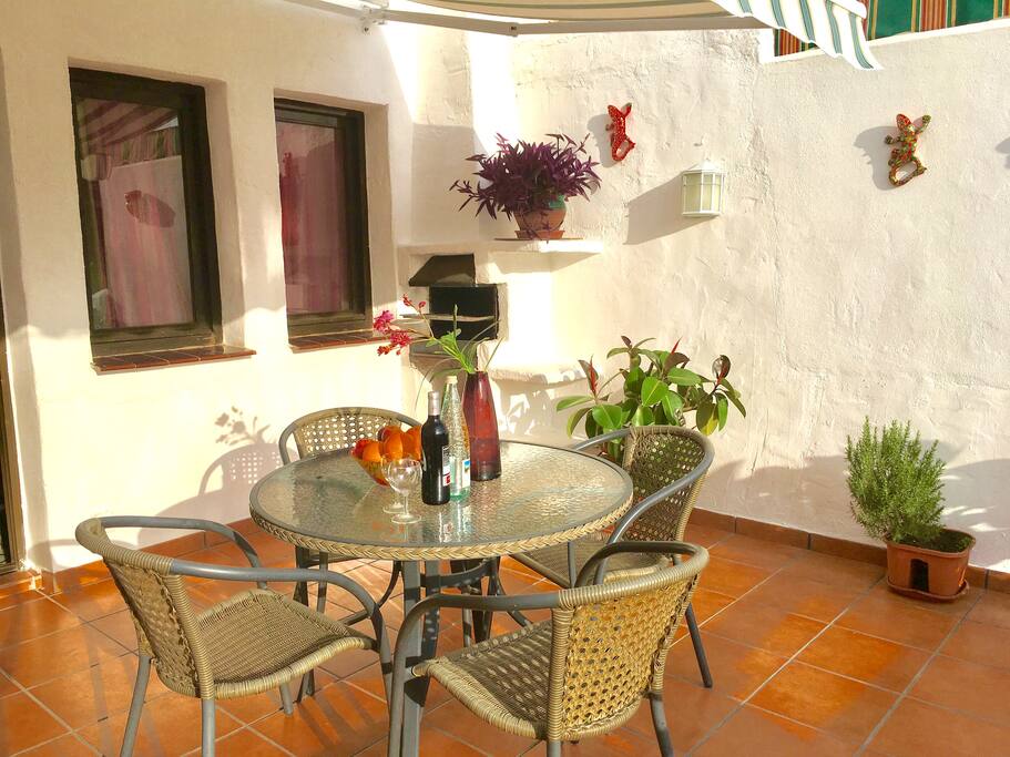Sunny terrace