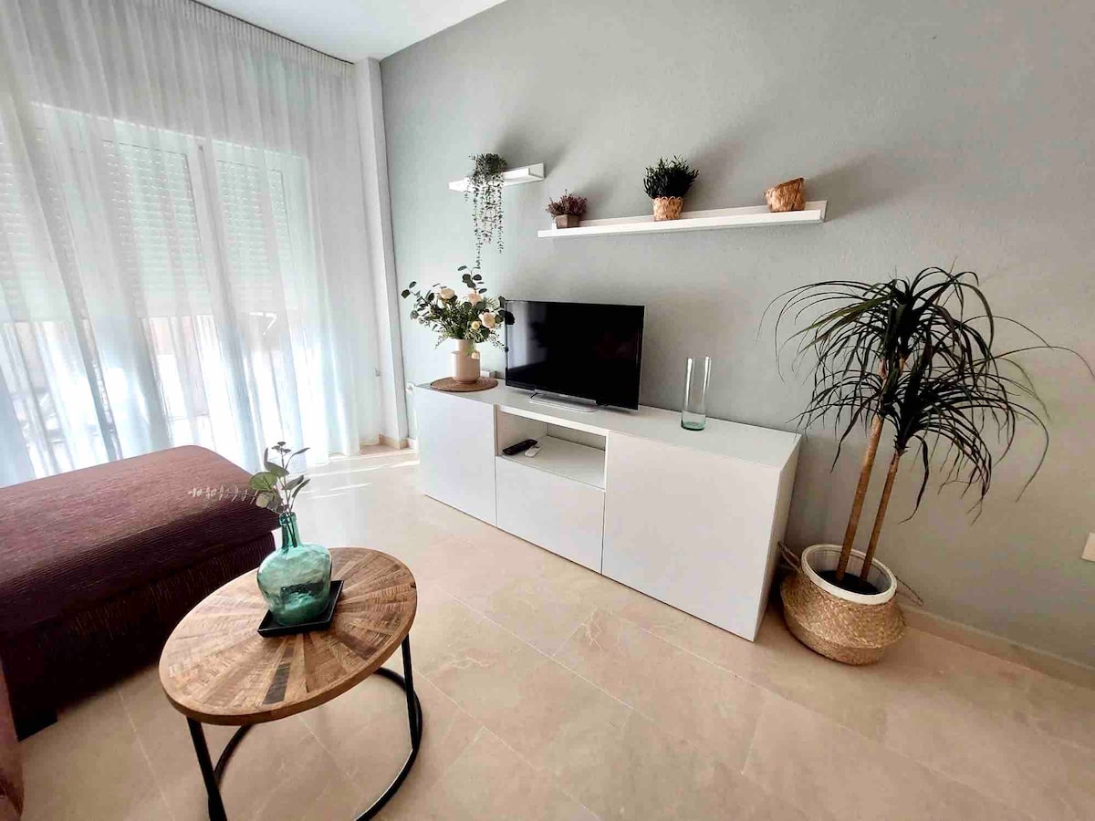 Top performing Airbnb: Bright and comfortable apartment · Downtown in 7 minutes in El Ejido