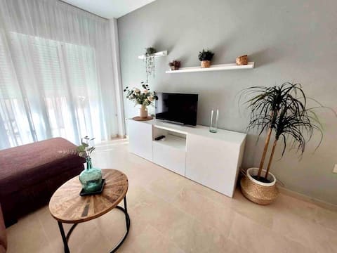 Top performing Airbnb: Bright and comfortable apartment · Downtown in 7 minutes in El Ejido