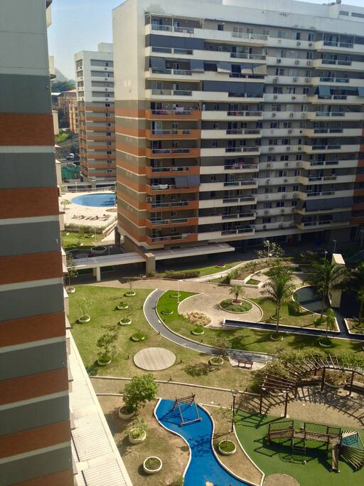 Condomínio vista da sacada