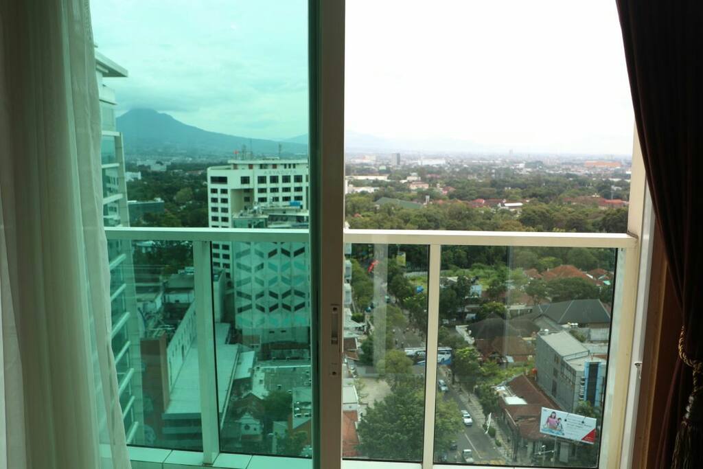 view from our balcony