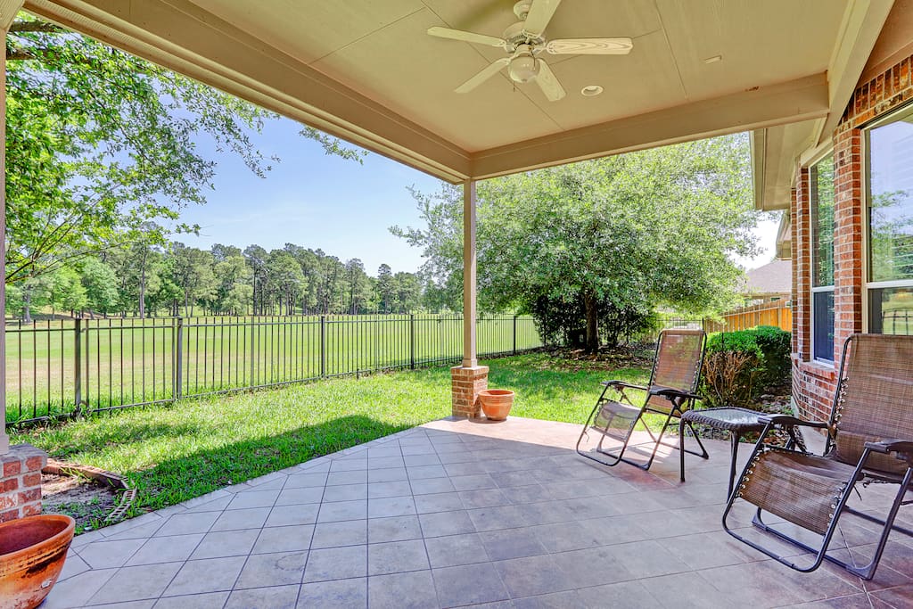 Your Morning View on the Patio