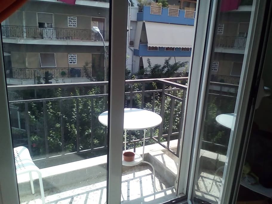 Balcony of the living room/kitchen