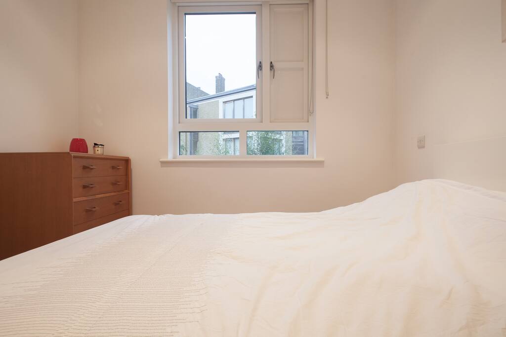 Bedroom without en suite but has a separate bathroom.