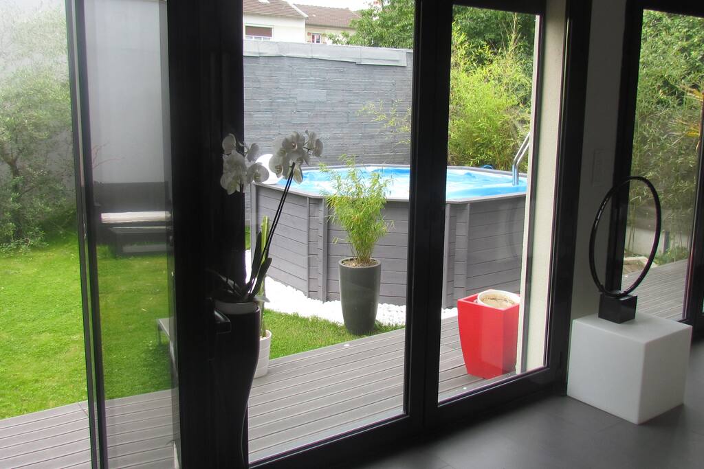 vue jardin