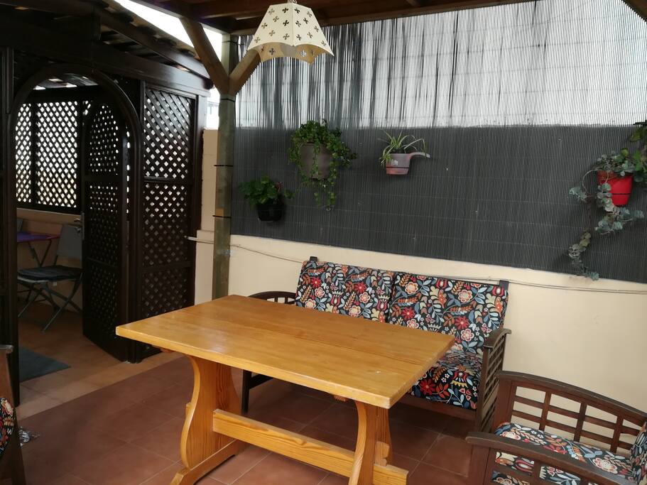 Chil out en la terraza