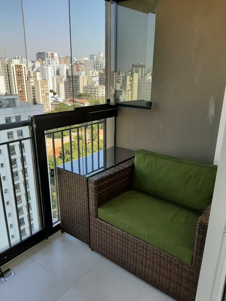 Studio Y Central Park "2" Com Vista P/o Pq Augusta - São Paulo