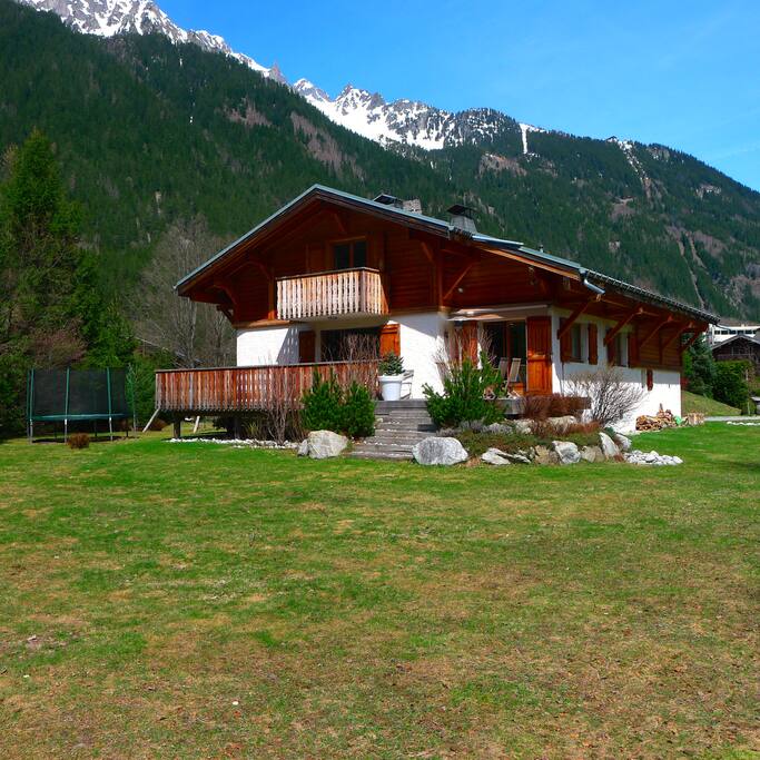 Le chalet l'été