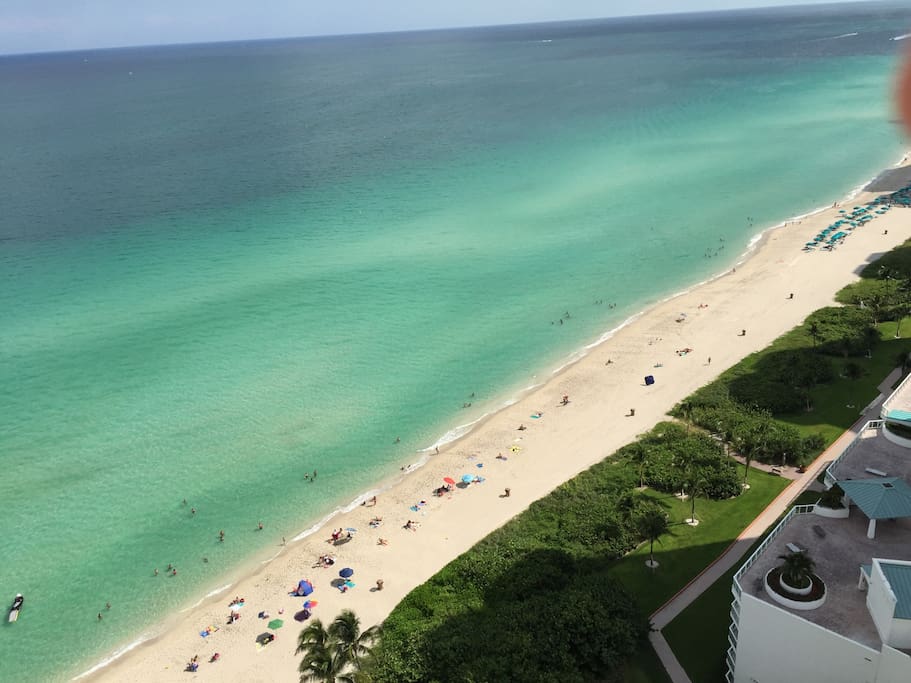 View from main balcony