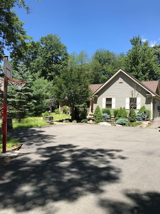 Driveway entrance