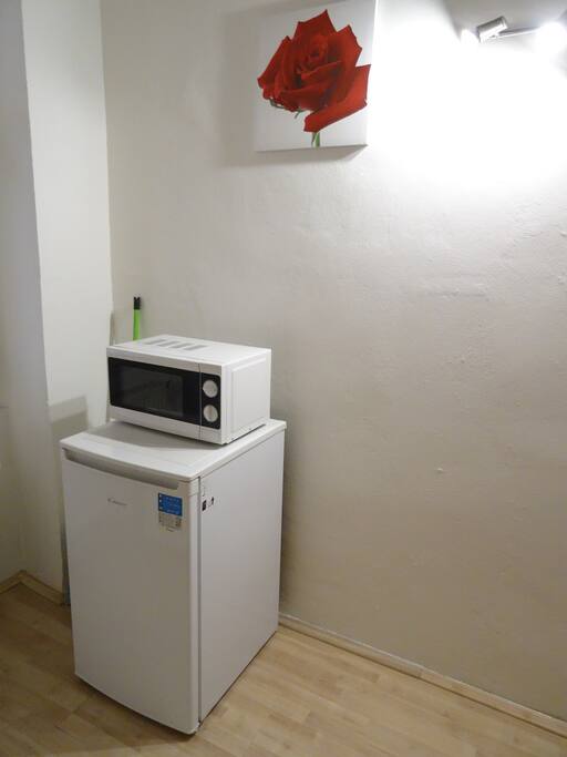 Fridge and Microwave