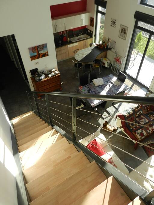 luminosité de l'appartement
