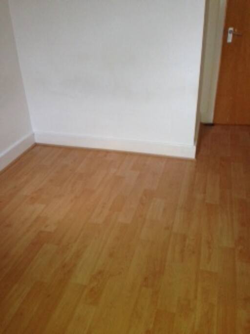 Room without a bed but there is a nice one