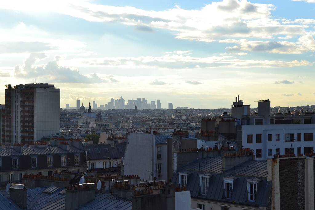 Vue du salon 2, La Défense