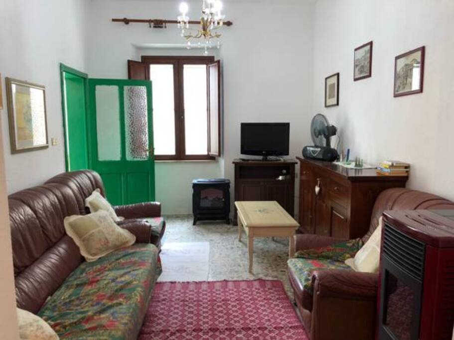 Il salottino della Casa della Nonna.