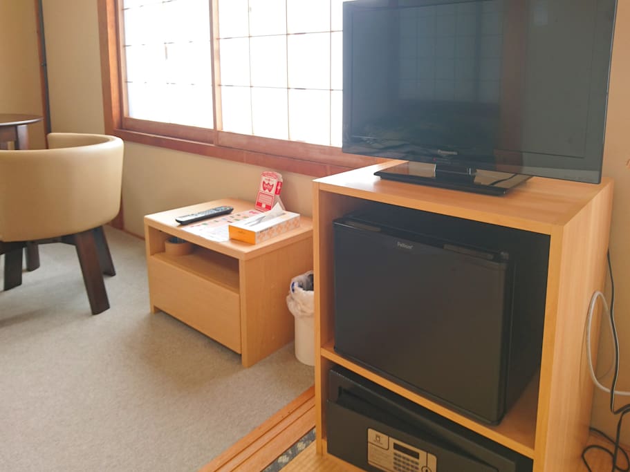 TV is also available while you stay