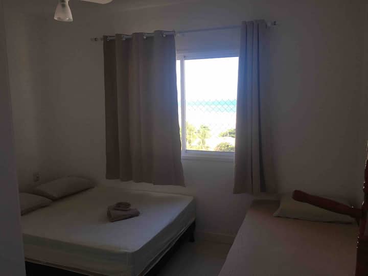 Suite 1 con vista al mar 
Cama de dos pisos y una cama de una sola caja.